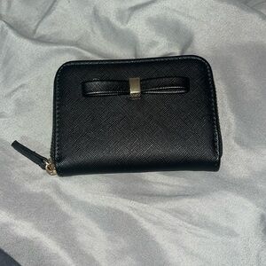 Black handheld wallet NWOT